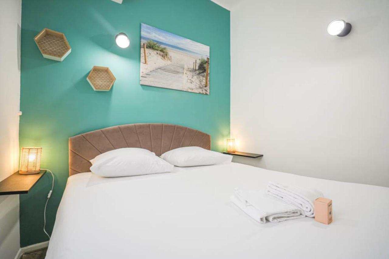 Ferienwohnung Vieux-Port - Vue Exceptionnelle - 3 Ch Et Clim Marseilles Exterior foto